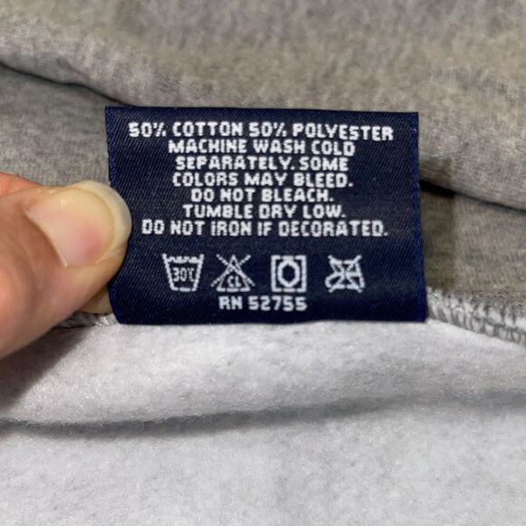 Vintage UCLA Hoodie Pullover Drawstring L Mens Womens Unisex 1999 USA Gray - Picture 9 of 12